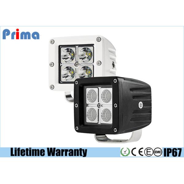 Buy 3 Inch 16W Square LED Work Lights Stainless Steel IP67 Waterproof Rate at wholesale prices