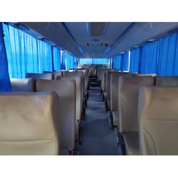 Vip Luxury Seat Used Yutong ZK6119 Coach Buses 46 Seats Rhd Rear Engine Double Door