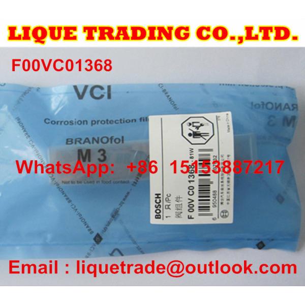 BOSCH Common rail injector valve F00VC01368 for 0445110321, 0445110390,
