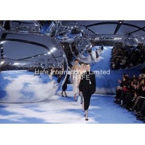 Quality CE Inflatable Mirror Balloon For Fashion Show Decoration , Carton Packing for sale