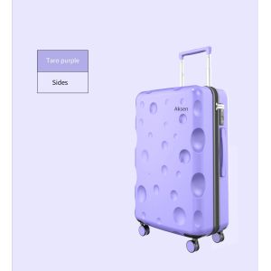 Soft Handle Sponge Style Cute Dot Design PC Hardside Luggage with Spinner Wheels