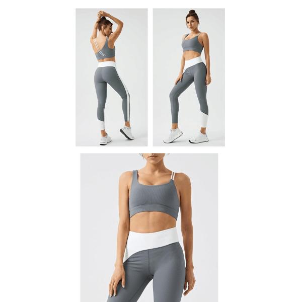 Women Yoga Suit 2 Piece Workout High Quality Gym Wear for Women Yoga Set Running Fitness