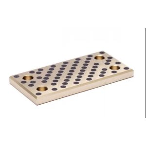 Copper Alloy Brass Graphite Lube Plate Solid Lubrication Maintenance Free