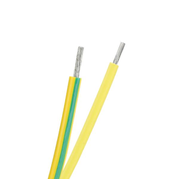 UL3271 12AWG XLPE Hook Up Wire The company supply green&yellow home appliance