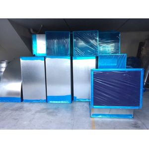 China Removable 3 Mil 36 Inch Stainless Steel Appliance Film Open Duct on sale