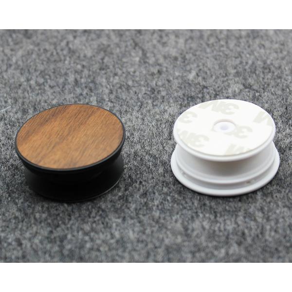 Cherry / Walnut Wood Airbag Phone Holder Custom Logo and Design Supported