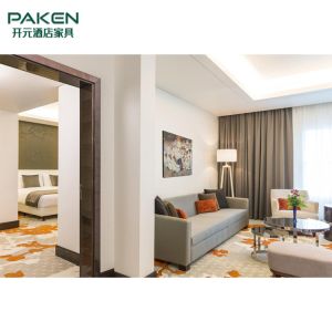 Solid Wood Full Sets Walnut Bedroom Furniture