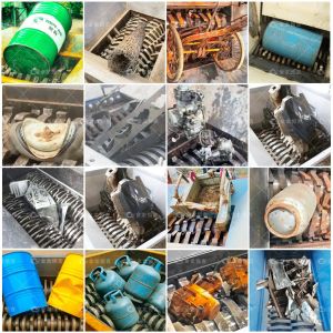 90 kW Power 20100 kg Weight Metal Shredder with 9CrSi/D2/SKD-11 Blades for Scrap