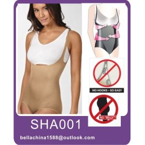 Shapewear Firm Compression Braless Body Shaper in Thong