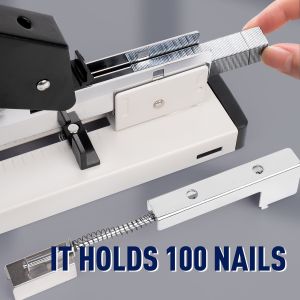 Manual Heavy Duty Stapler Machine for Office High Capacity 100 Sheets Big Book