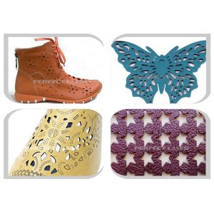 60W Leather Co2 Laser Engraving Machine With Water Cooling System