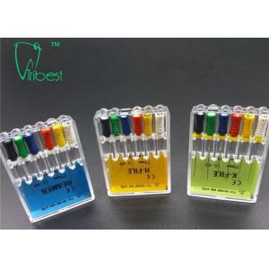 Dental Root Canal File Short Barbed Broaches Infection Control