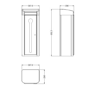 Snazzy Design LED Light Boom Parking Barrier Gate Versatile Application
