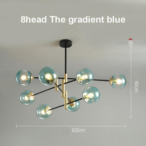 Nordic Chandelier Living Room Bedroom Ceiling Chandelier Creative Hanging Light(WH-MI-440)
