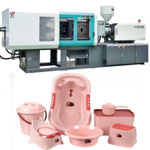 China PVC Pipe Fitting Injection Molding Machine with 4 Heating Zones and 16Mpa Pump Pressure on sale