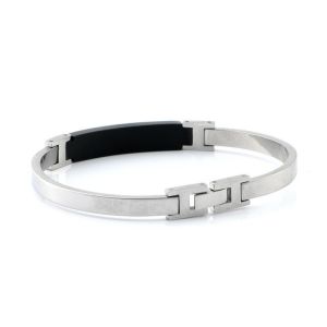 Fashionable stainless steel buckle bracelet design, simple titanium steel hot