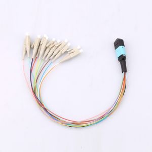 Single Mode Multimode Mpo Fanout Cable For Telecommunication