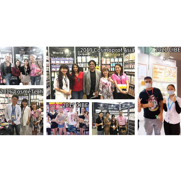 2022 Korea 100% Full Test Oem Accept Plastic Gel Nail Wraps Silver Wholesale In China