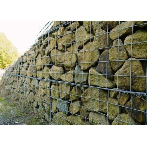 China Triple Twist Hexagonal Woven Mesh Fabric Gabion Baskets Simply Filled With Natural Stone For Channels on sale China Triple Twist Hexagonal Woven Mesh Fabric Gabion Baskets Simply Filled With Natural Stone For Channels on sale