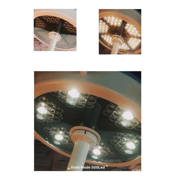 1300mm Illuminance Depth LED Shadowless Operating Lamp With 500MM Diameter Head