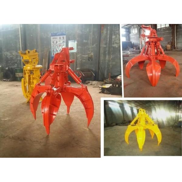 Manufacturer High Efficiency Excavator Mechanical Orange Peel Grapple For Sanny Hitachi Komatsu Cat Etc
