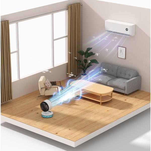 Household Mini 900 ml Air Conditioning Fan Portable USB Rechargeable Spray Air Cooler