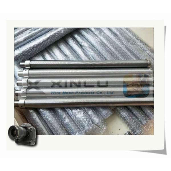 38mm Diameter 316L Stainless Steel Wire Screen 0.15mm Slot G3/ 4" Male Threaded