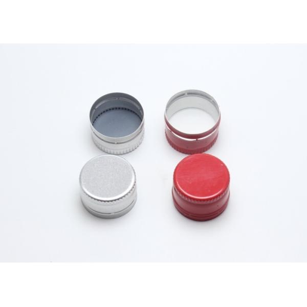 Buy Disposable 20mm Aluminum Ropp Caps Customized Color With Coating at wholesale prices