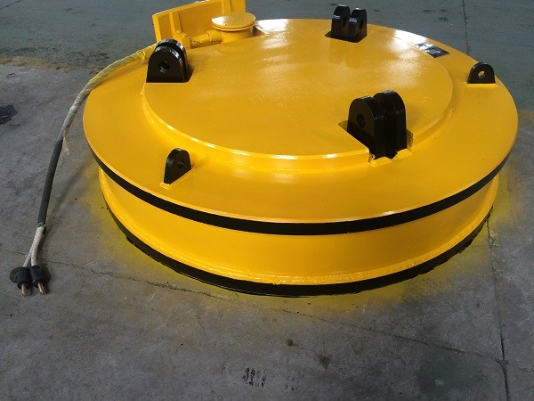 High Capacity Electro Lifting Magnets / Grade A Steel Plate Lifting Magnets