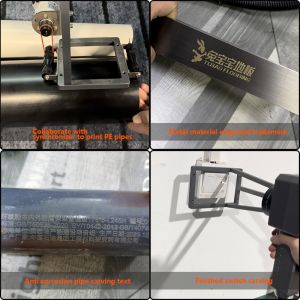 Hlm Handheld Laser Marker Machine