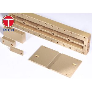 CNC Lathe Processing Brass Parts Copper Motor Brass Accessories Pad / Base