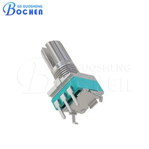 097NB Single Turn Industrial Rotary Potentiometers Carbon Film With Knurled