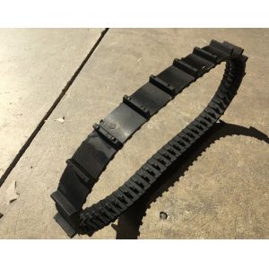 Width 32mm Small Rubber Wheelchair Track Jointless 66 Links