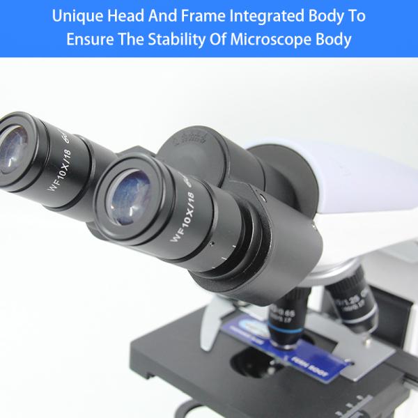 Achromatic OPTO-EDU A11.6603-M 1000x School Monocular Microscope