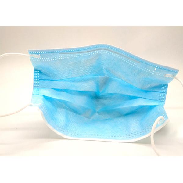 Buy 3 Layer Disposable Surgical Masks Air Pollution Protection CE FDA at wholesale prices