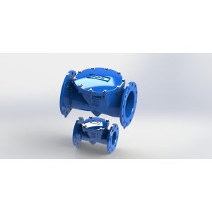 Rubber Disc Swing Flex Check Valve Nylon Reinforcement