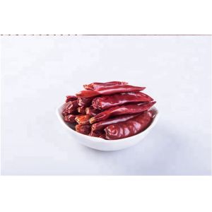 Quality Delicious Tianjin Red Chilies Barbecue Dried Chile De Arbol Peppers for sale