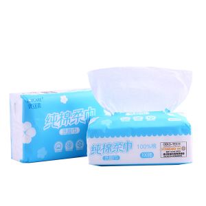 China Reliable and Cheap Facial Cleaning Tissue made by spunlace nonwoven on sale