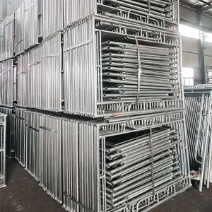 Multi Layer Scaffolding Fitting Walk Through Frame Solutions Vlock