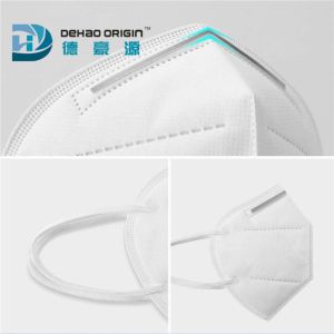 Elastic 9.5cm Ear Band KN95 Disposable Protective Respirators