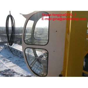 QTD125 Yuanxin luffing jib tower crane