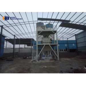 Semi Automatic Dry Mix Mortar Plant Self Leveling Sound Insulation 5 - 25 T/H