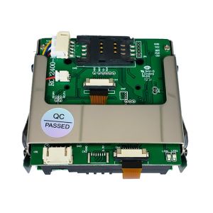 2 In1 Manual Insert Smart Card Reader Hybrid Card Reader Half Insert RFID /