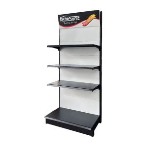 Gondola metallic supermarket shelves factory custom shelves