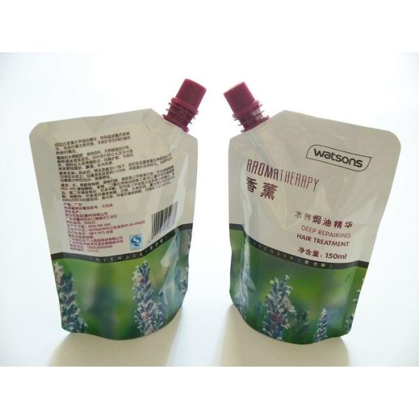 Food Grade Stand Up Pouches Clear Plastic Water Plastic Bag With Spout