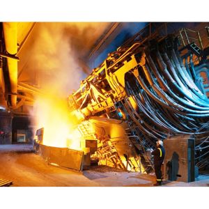 Quality 10T-150T Capacity Electric Arc Furnace with PLC Control System for Precise Temperature Control in Steel Melting for sale
