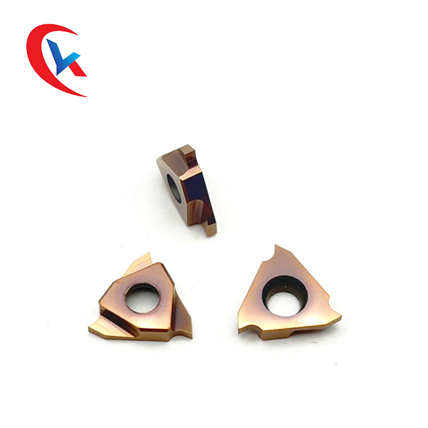 TGF32L100 3 Cutting Edges PVD Coating Left Hand Knife Carbide Grooving Inserts