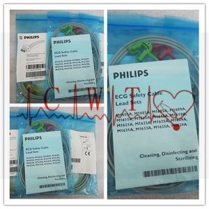 Ward ECG Machine Parts PHiliph M1613A Ecg Cables And Leadwires