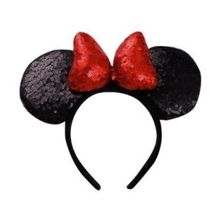 Disney original Plush head band Sequins head band 23cm