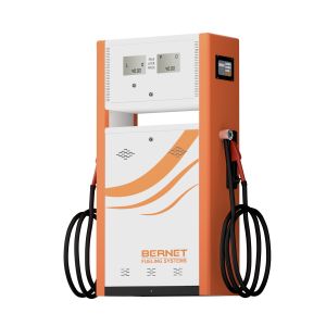 Bernet Fashion Design Side Refueling Double Nozzle 220V Fuel Dispenser